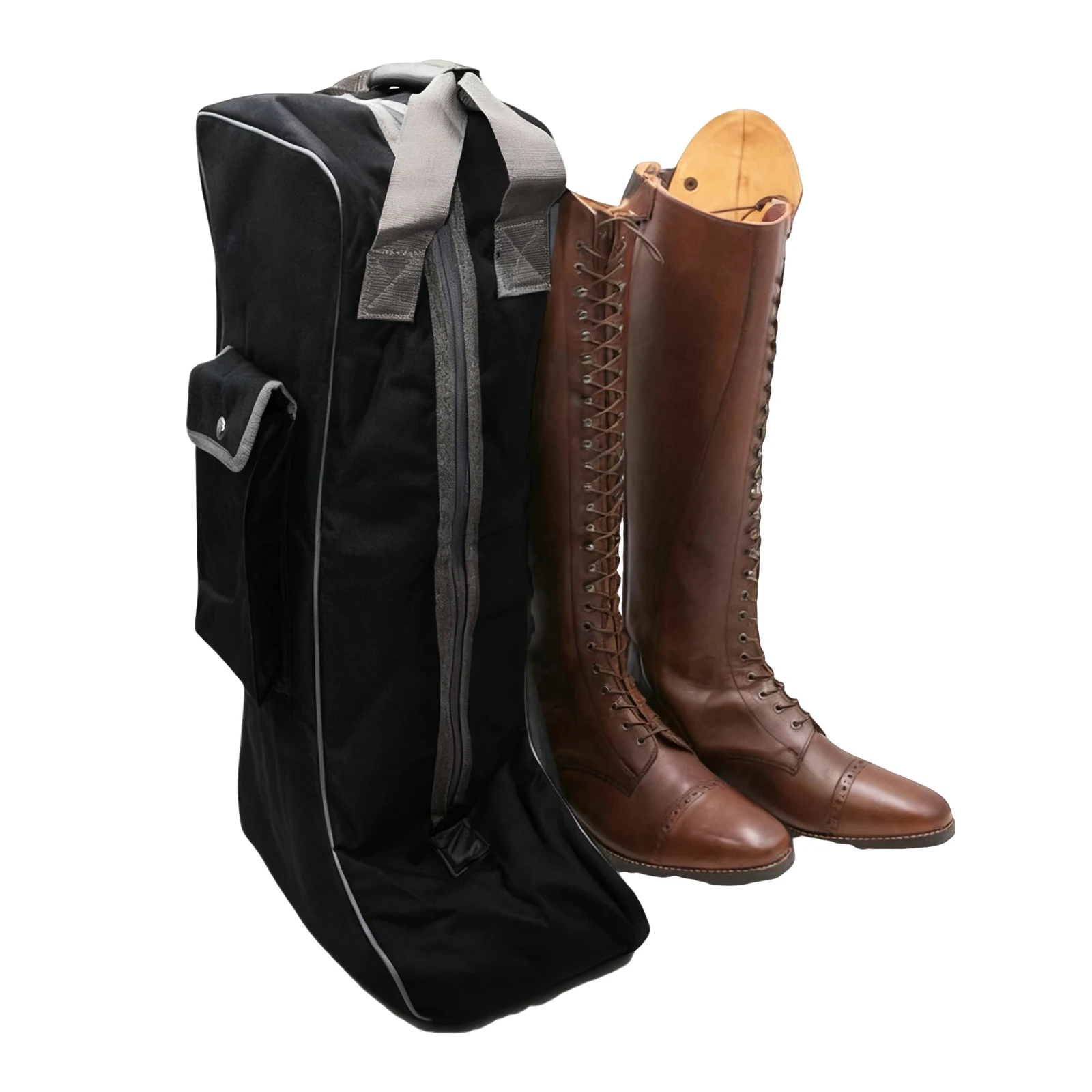 Bolsa de transporte para botas de montar, bolsa de transporte para botas altas, bolsa de almacenamiento portátil para botas de caballero