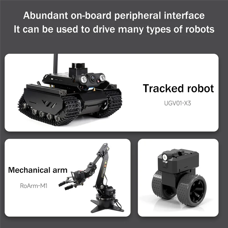 Bagian Papan Driver Umum Waveshare Untuk Robot Berdasarkan ESP32 Mendukung WIFI Bluetooth ESP-NOW-T44C