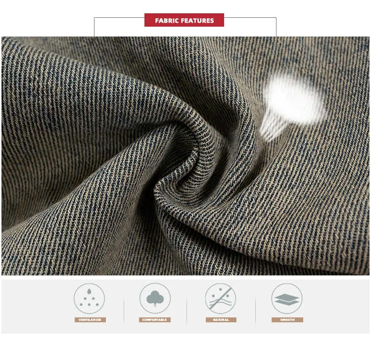 MIJKO بنطال جينز رجالي كلاسيكي مغسول ملابس الشارع كاجوال من قماش الدنيم للجنسين #3