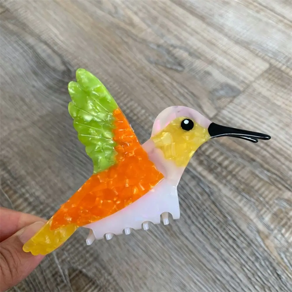 

Милый милый коготь для волос с уксусной кислотой, заколка для волос в виде колибри, заколка для волос в виде птицы, головные уборы, зажим для волос в виде павлина, мультяшного животного, акулы для девочек