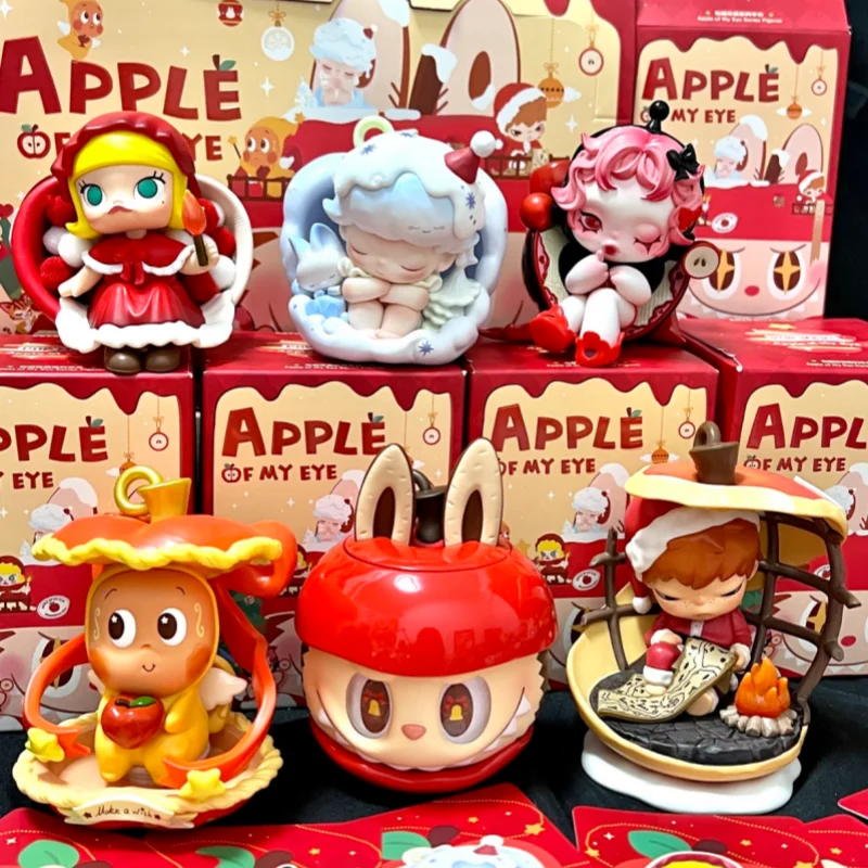 

POP MART APPLE OF MY EYE Series Blind Box Mystery Box Guess Bag Toys Doll Cute Anime Figure Desktop Ornaments Collection