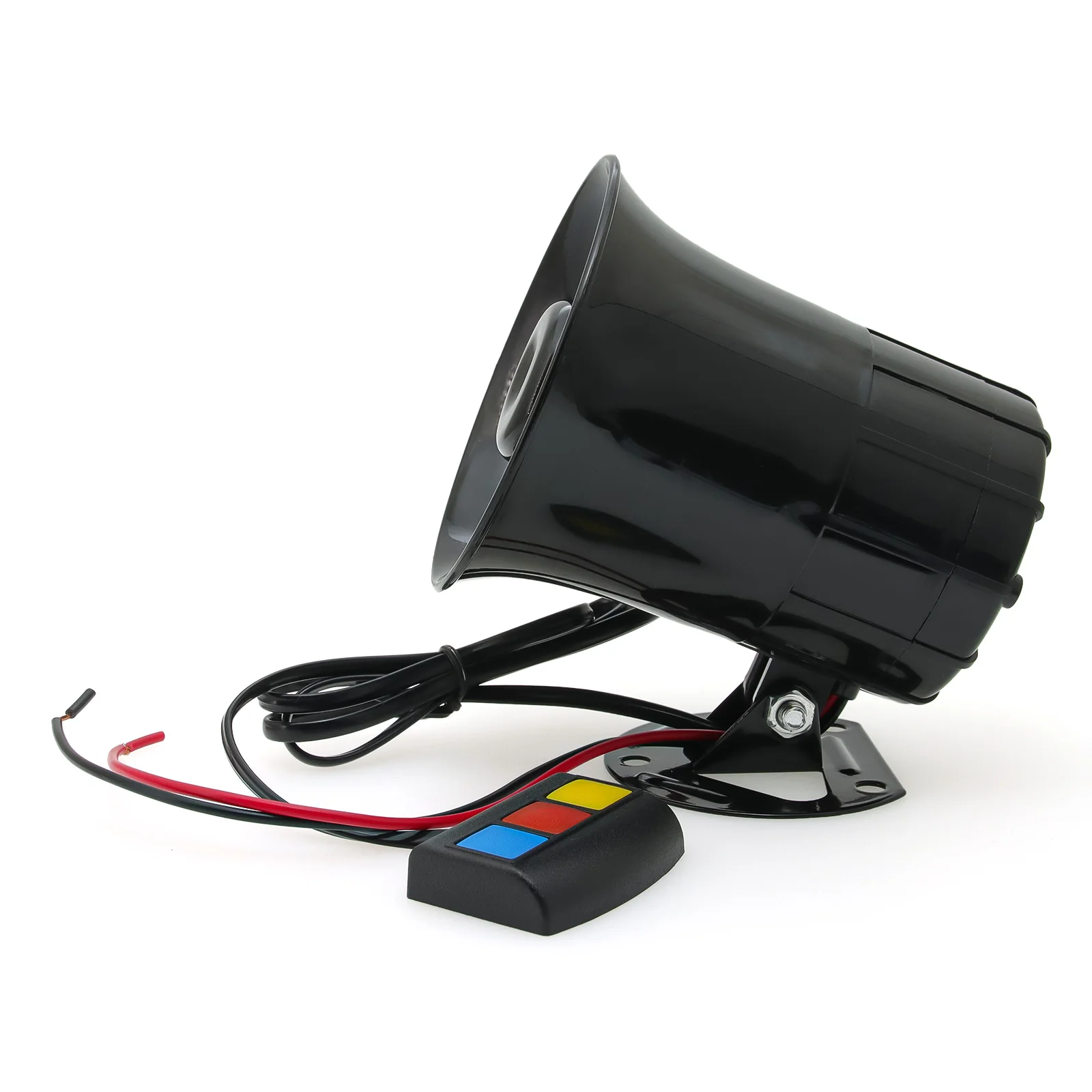 115dB 12V 3 Tone Sound Loud Car Horn Motorcycle Warning Alarm Police Fire Siren Horn Speaker Automotive Accessories customized