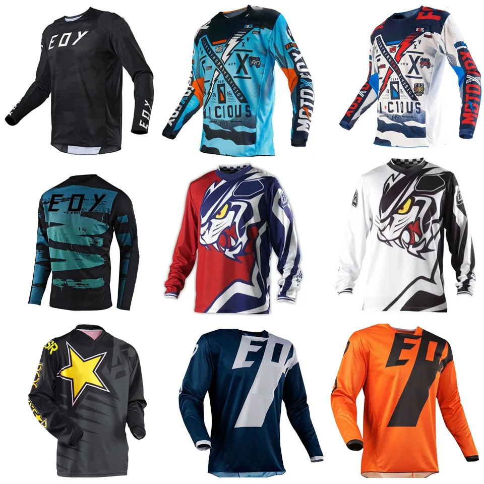 Motocross Jersey Men T-Shirt MTB Downhill jersey enduro Mountain DH Maillot Ciclismohombre T shirt bmw Motorrad