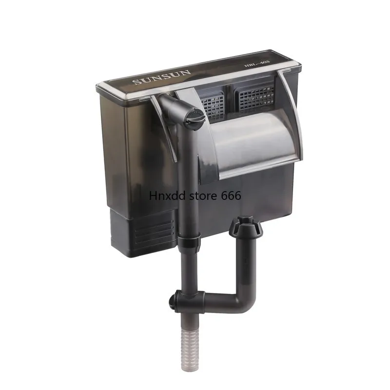 Wall-mounted filter three-in-one external fish tank oxygen flushing pump