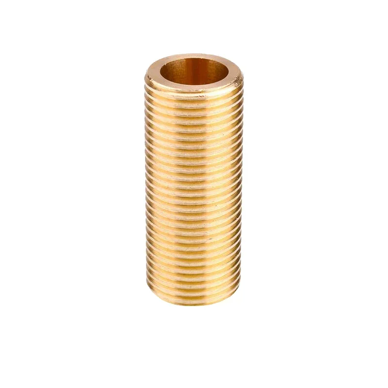 

1/4" 3/8" 1/2" 3/4" 1" BSP Male Female Thread Brass Full Thread Long Nipple Pipe Fitting Connector Adapter