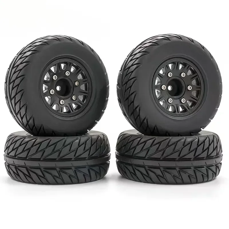 

4PCS 1/8 1/10 3 Adapters 12MM 14MM 17MM Tires Universal Wheel RC Model Short Course Truck General Road Tire Upgrade