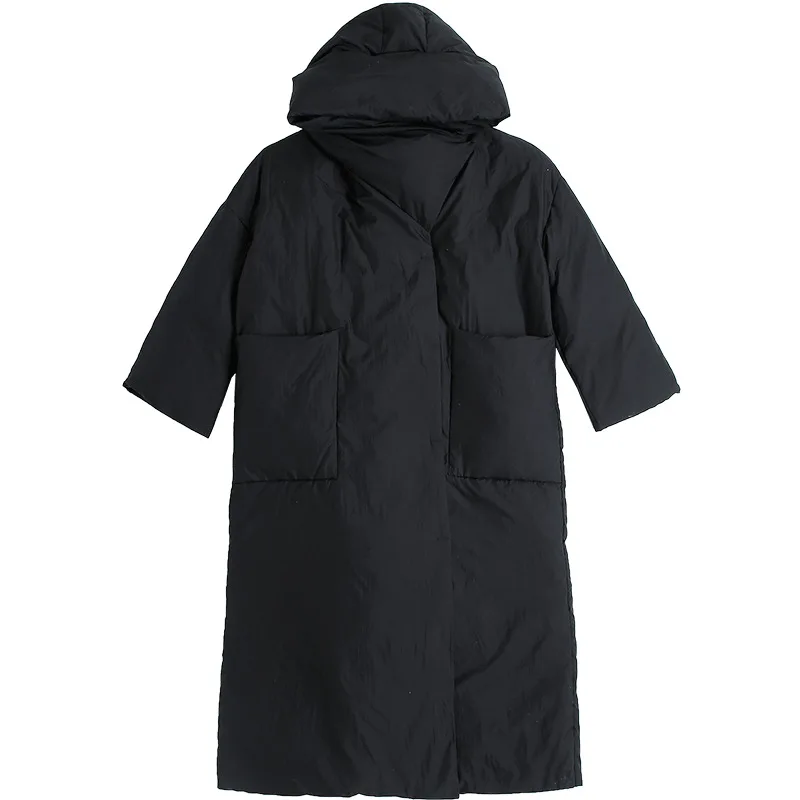 Inverno nova jaqueta feminina para viagem com capuz à prova de vento jaqueta de grandes dimensões