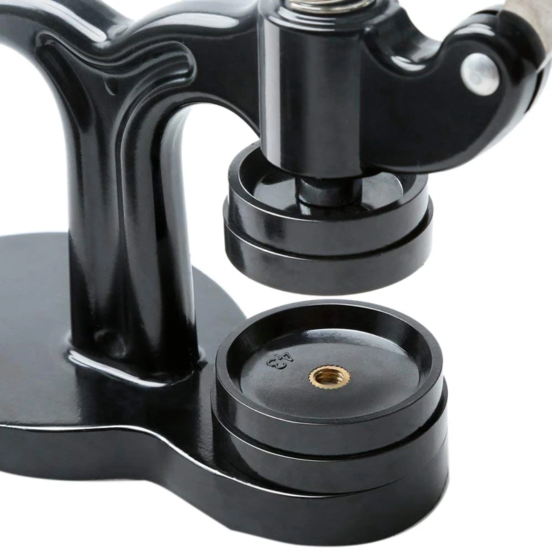 14Pcs Watch Press Set,18Mm To 50Mm Watch Case Closer,Watch Repair Kit (Black)