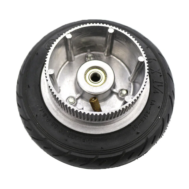 Super 150MM Wheel Aluminium Hub 6x1 1/4 tyre wheel Inner Tube Electric Scooter 6 Inch Pneumatic Tire  scooter belt size