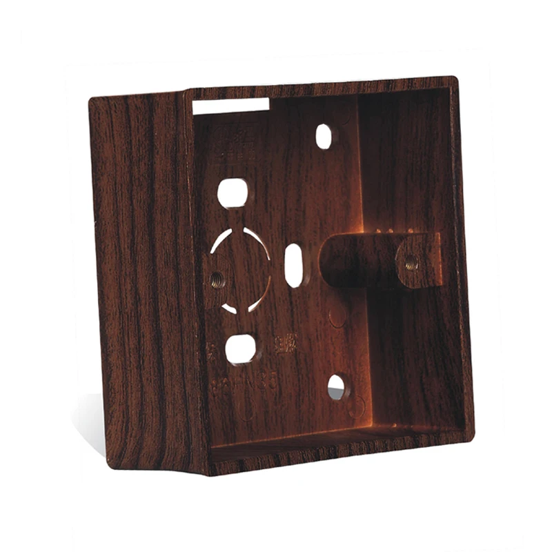 86 Type Universal Surface Mount Bottom Box PVC Junction Box Universal Surface Mount Box for Switch Socket Panel