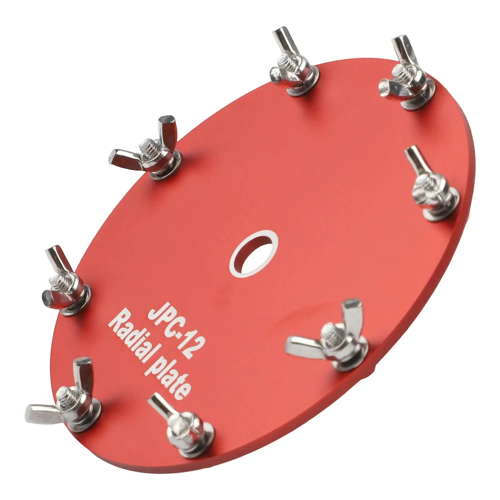 Aluminum Grounding Grid Plate for PAC12 JPC12 Shortwave Antenna Featuring 2 4mm Terminal Wire Hole for Connection Options