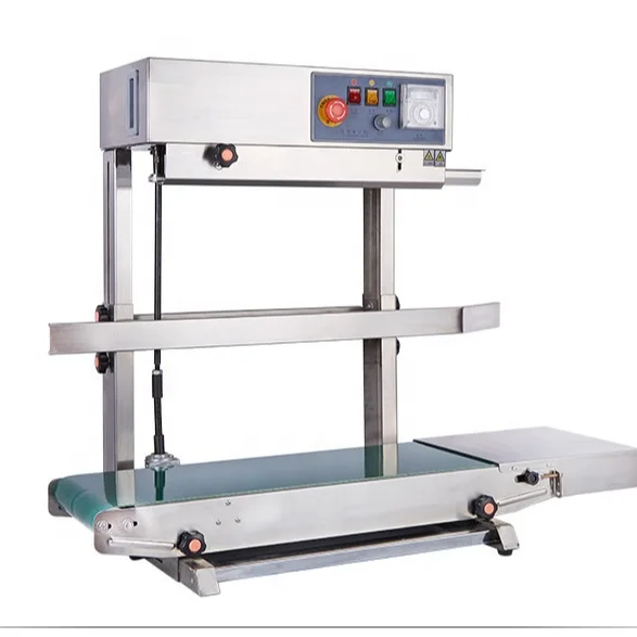 

FR-770-500 Auto horizontal plastic film bags heat sealing machine Vertical Continuous Band Sealer/ Film Sealing Machine/hea