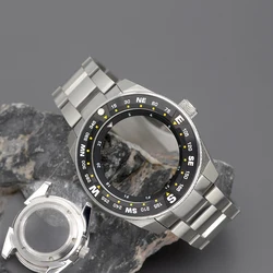 New King Samurai Watch Case and 316L Stainless Steel Bracelet Fit Japan 4R35 4R36 NH35 NH36 Automatic Movement Sapphire