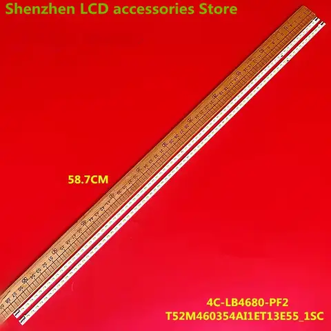 LED 백라이트 스트립, T52M460354AI1ET13E55-2SC 46L3305C, 46L1301C, 46L1305C, 46L335C, 46L1308C, 58.7cm, 80LED, 100%, 신제품