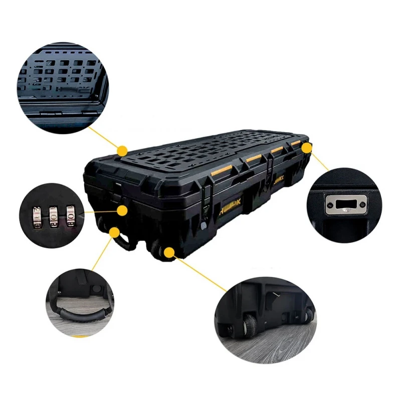 Roof Top Cargo Box Rotomolded Roof Box Off-Road Storage Rotationally Molded Waterproof Camping Travel Cer