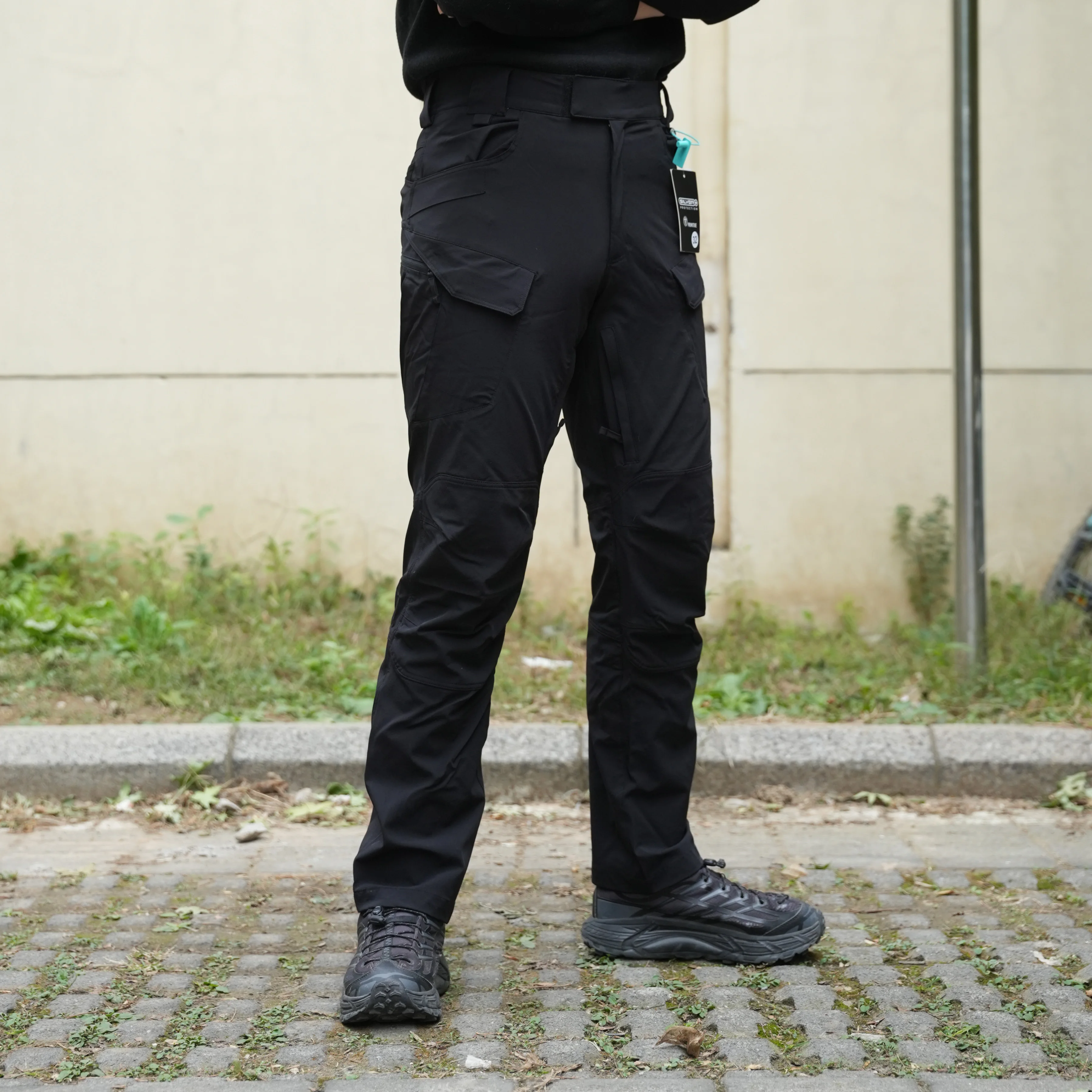 pdw-outdoor-tactical-orange-peel-soft-shell-pants-multi-pocket-three-dimensional-cut-elastic-water-repellent-and-breathable