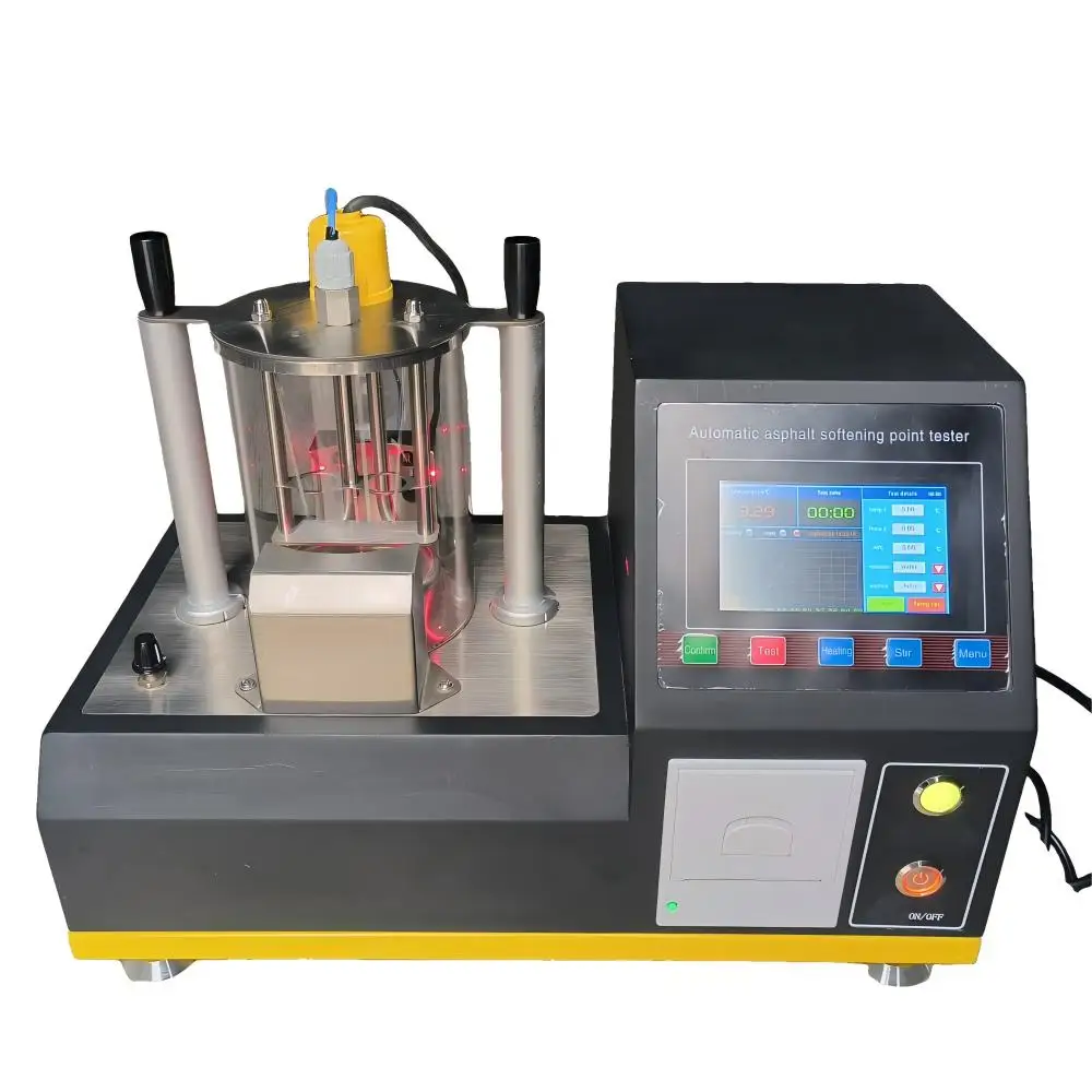 Asphalt Softening Point Meter  Fully Automatic High-precision Softening Point Touch Screen