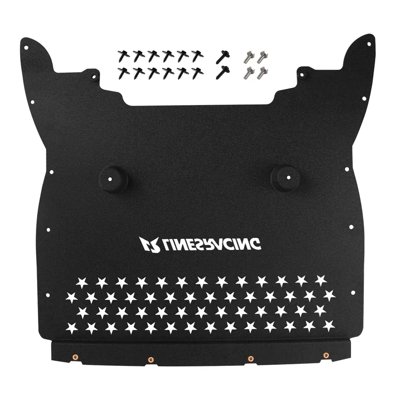 Placa antiderrapante do radiador de óleo de alumínio atualizada para BMW F90 M5/M5 LCI S63 4.4L 2018-2023 Vermelho/Preto