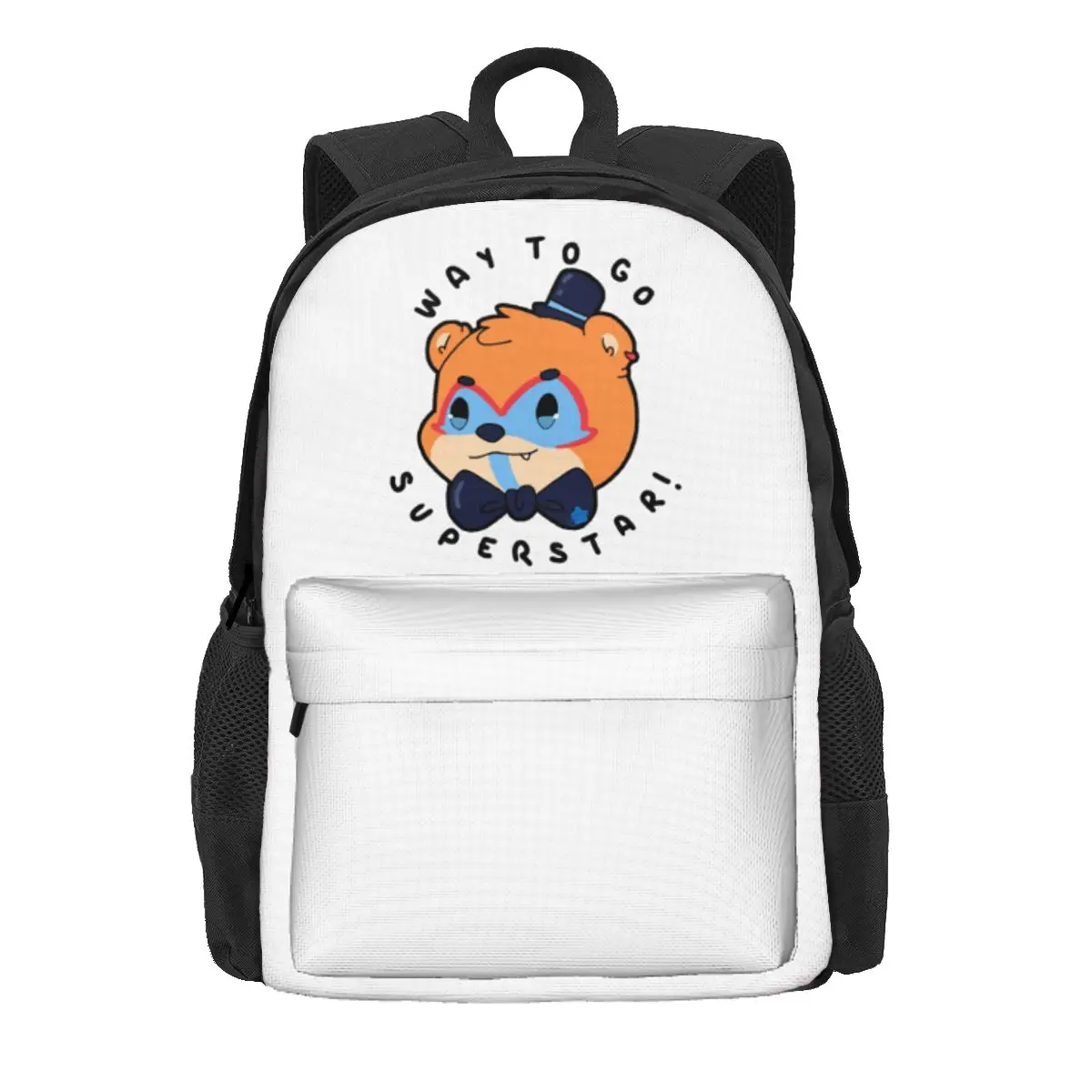 FNAF Security Breach Glamrock Freddy 'superstar' Mochila para niños, mochila escolar, bolsos de hombro para hombres y mujeres
