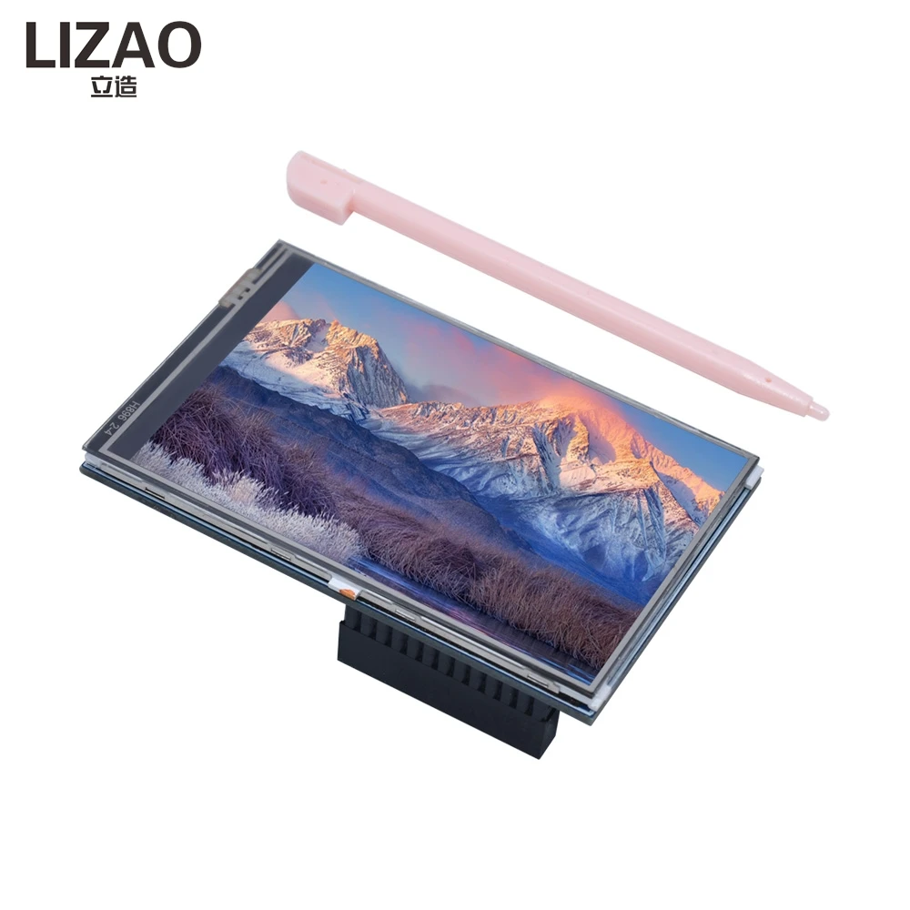 3.5 Inch Raspberry Pi Touch Screen, TFT LCD Display Shield with Stylus, Plug and Play Monitor for Raspberry Pi 2 Model B DIY