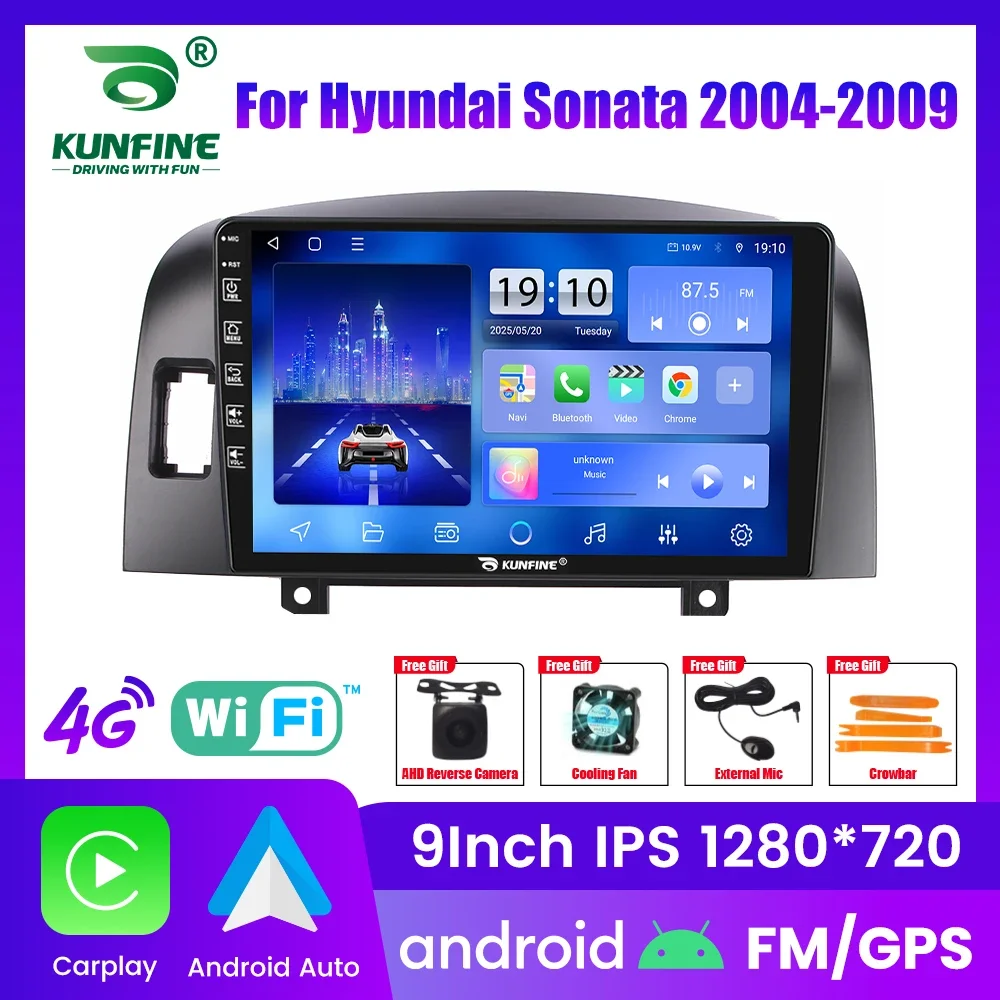 

Автомагнитола Android для Hyundai Sonata 2004-2009, 2DIN, восьмиядерный процессор, GPS-навигация, IPS-экран, CarPlay, Android Auto