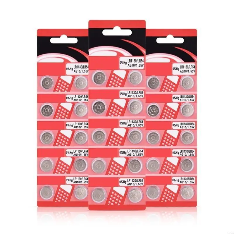 10/20pcs 1.5V AG10 LR1130 Alkaline Coin Battery Long Life For Calculators Remote 