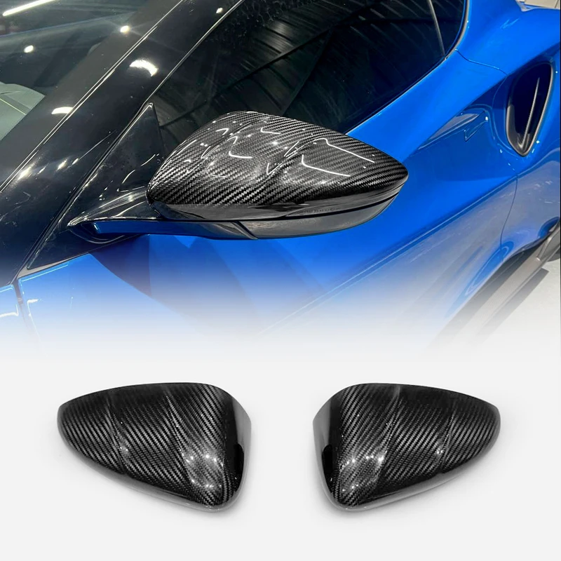 

For Emira OD Style Side Mirror Cover - Sport Exterior Stick-On Trim | Car Mirror Protection Cap Accessory