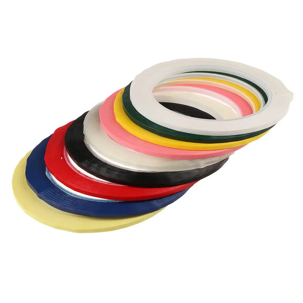 1Pc 66M Desktop Positionering Tape 3Mm Breedte Pet Markering Tape Diy Multicolor Waterdichte Isolatie Whiteboard Waarschuwingslijn