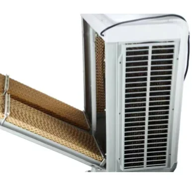 نموذج جديد للمساحة الشخصية تعمل بالطاقة الشمسية 12 فولت مكيف هواء متنقل بيع مروحة تبريد مروحة تبريد الهواء