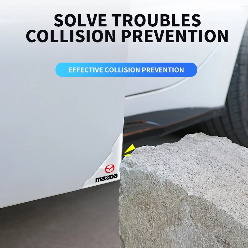 ركن الباب خدش ومنع الاصطدام ملصق واقية كم السيليكون لمازدا 2 3 5 M5 Ms CX-4 CX-5 CX6 M3 M6 MX3 MX5 #3