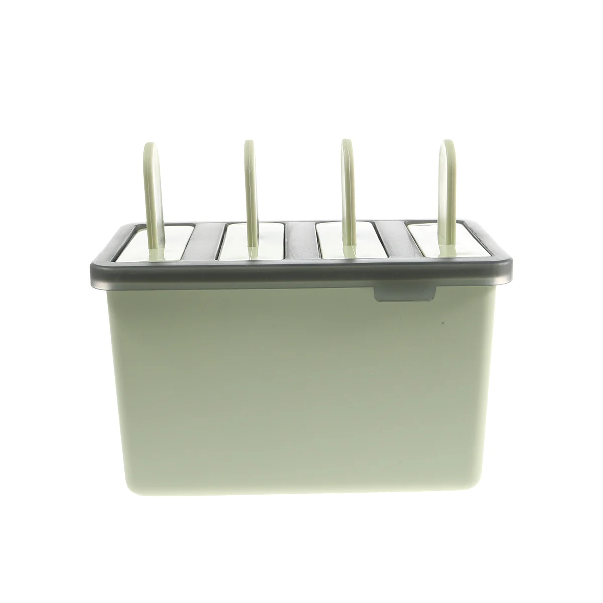 

Ice Mold For Popsicles Reusable Plastic Ice Maker Trays Bpa-Free Freezer Safe Easy Release Gift Green