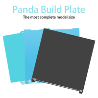 BIQU Panda Build Plate CryoGrip Pro Coating No Clog Spring Steel Double-sided for BambuLab Voron Kobra Adventurer 5M 3D Printer