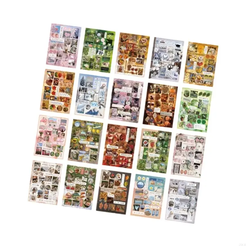 20CB ملصق مزخرف ملصق Die Die Cut Lacker Yapaning Styles Congling للكمبيوتر المحمول