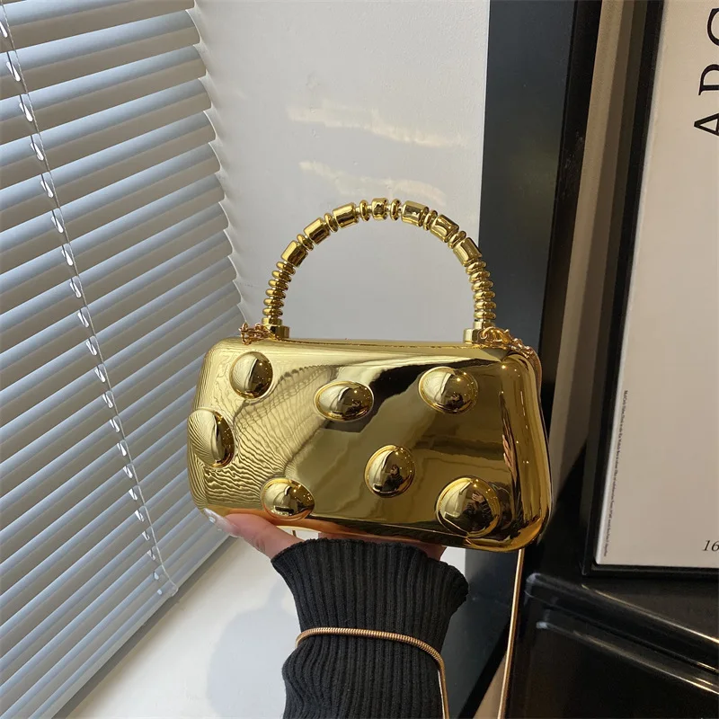 

Роскошная дизайнерская мини-сумочка во французском стиле для женщин, элегантная вечерняя сумка, маленькая сумка через плечо с цепочкой, женская квадратная сумочка, bolso mujer