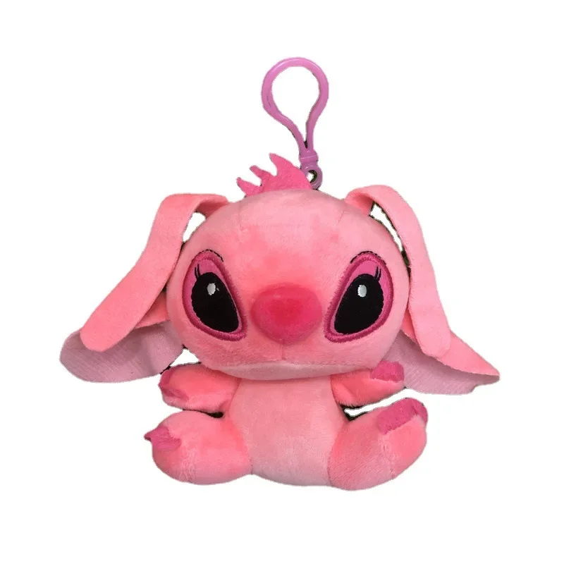 Juguete de peluche de Stitch, colgante de figura de acción, Stitch & Stitch, llavero, regalo de cumpleaños