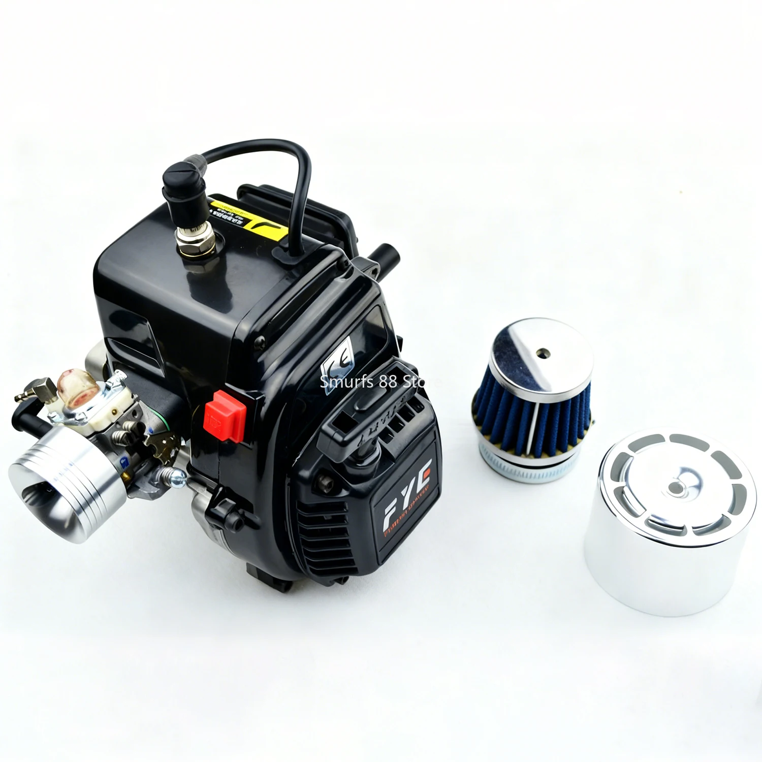 RC Car Engine Model Metal 35cc Engine Model Super Horsepower Hpi Baja 5B Model Remote Control Car Engine Toys