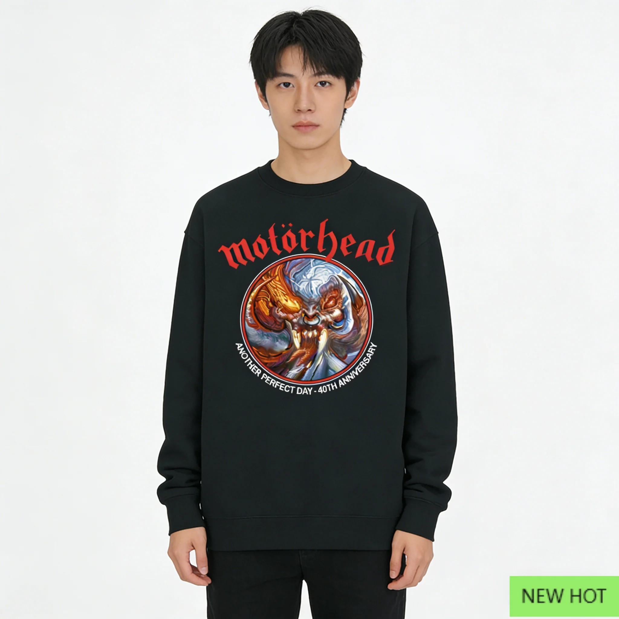 

Толстовка Motörhead стильного дизайна, повседневный топ, Must-Have for Those Who Prefer Music Fashion и Heavy Metal Aesthetic