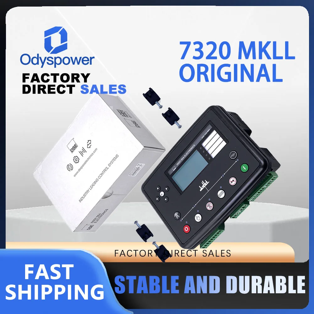 Controlador de Grupo Electrógeno Diésel DSE7320 MKII, DSE7320MKII Deep Sea Original, Hecho en el Reino Unido