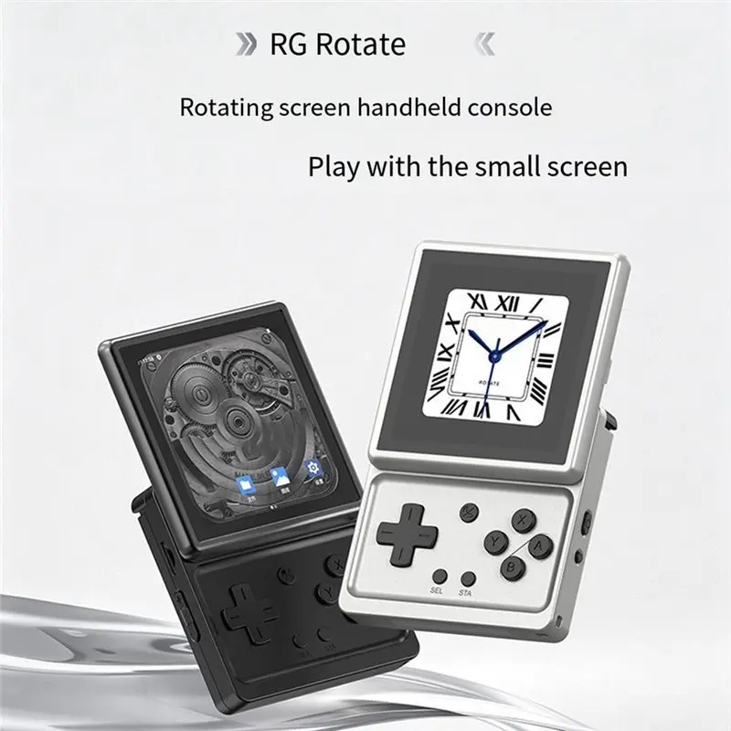 AA60-RG Rotate Handheld Game Console 3.5" IPS Rotating Screen Android Aluminum Alloy 2000 Mah Retro Games Player AI view 4
