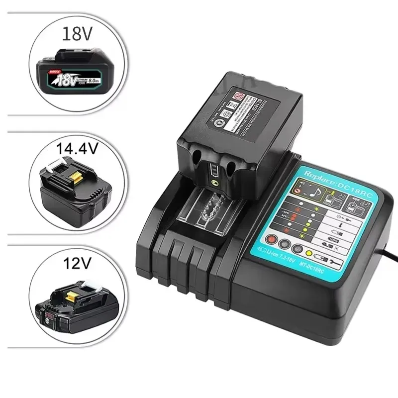 2025 original/genuíno para makita 8ah 12ah para makita 18v bateria bl1860 bl1850b bl1850 bl1840 bateria de lítio de substituição