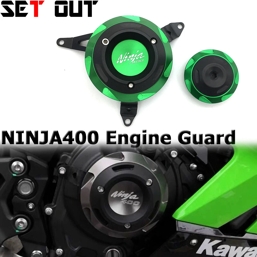 

For KAWASAKI NINJA400 NINJA250 Z250 Z400 2018-2022 Motorcycle Accessories Engine protection slider guard Engine guard protector