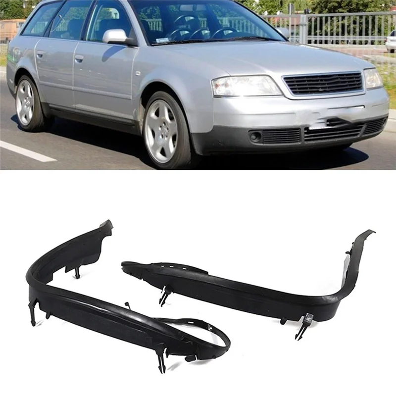 4B0941191A 4B0941192A ل A6 C5 2002-2005 العلوي غطاء عازل حلقة الزخرفية طوقا شرائط 1 زوج