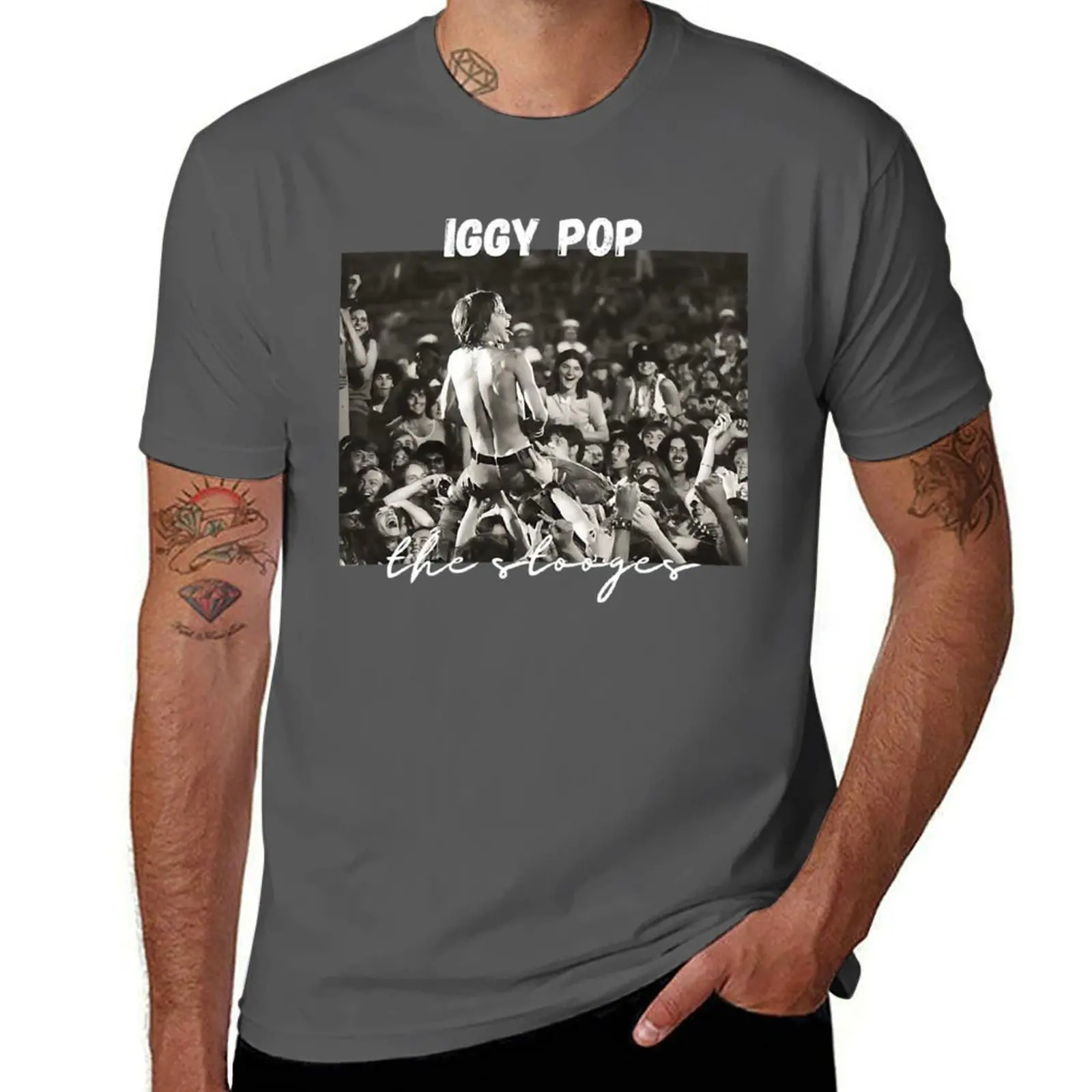 

Iggy pop T-Shirt essential t shirt t shirt personalised t shirts for man slim fit T-Shirt