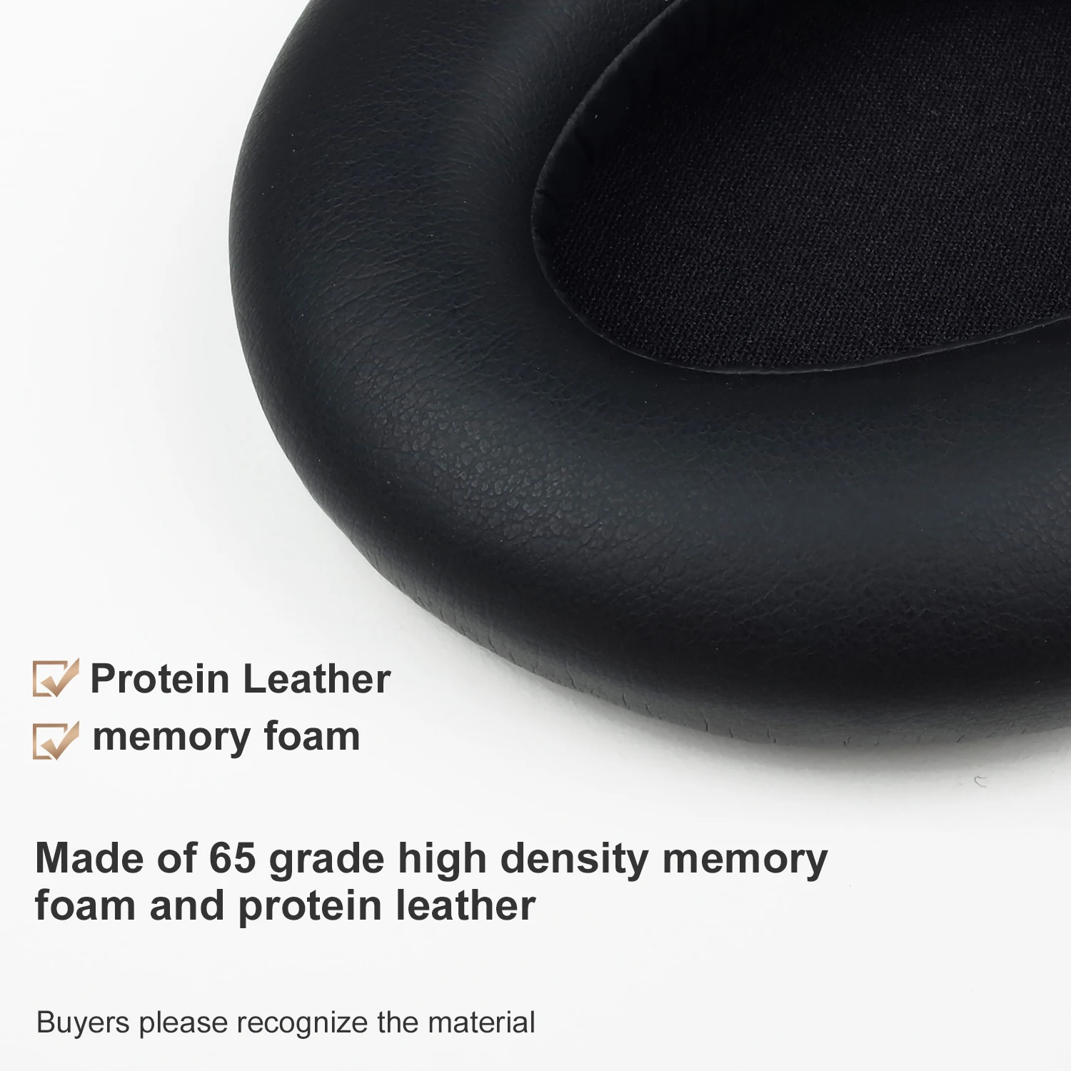 SONY MDR-10R 단백질 가죽 메모리 폼 이어패드 쿠션, 오버 이어 헤드폰, 소프트 프로와 호환