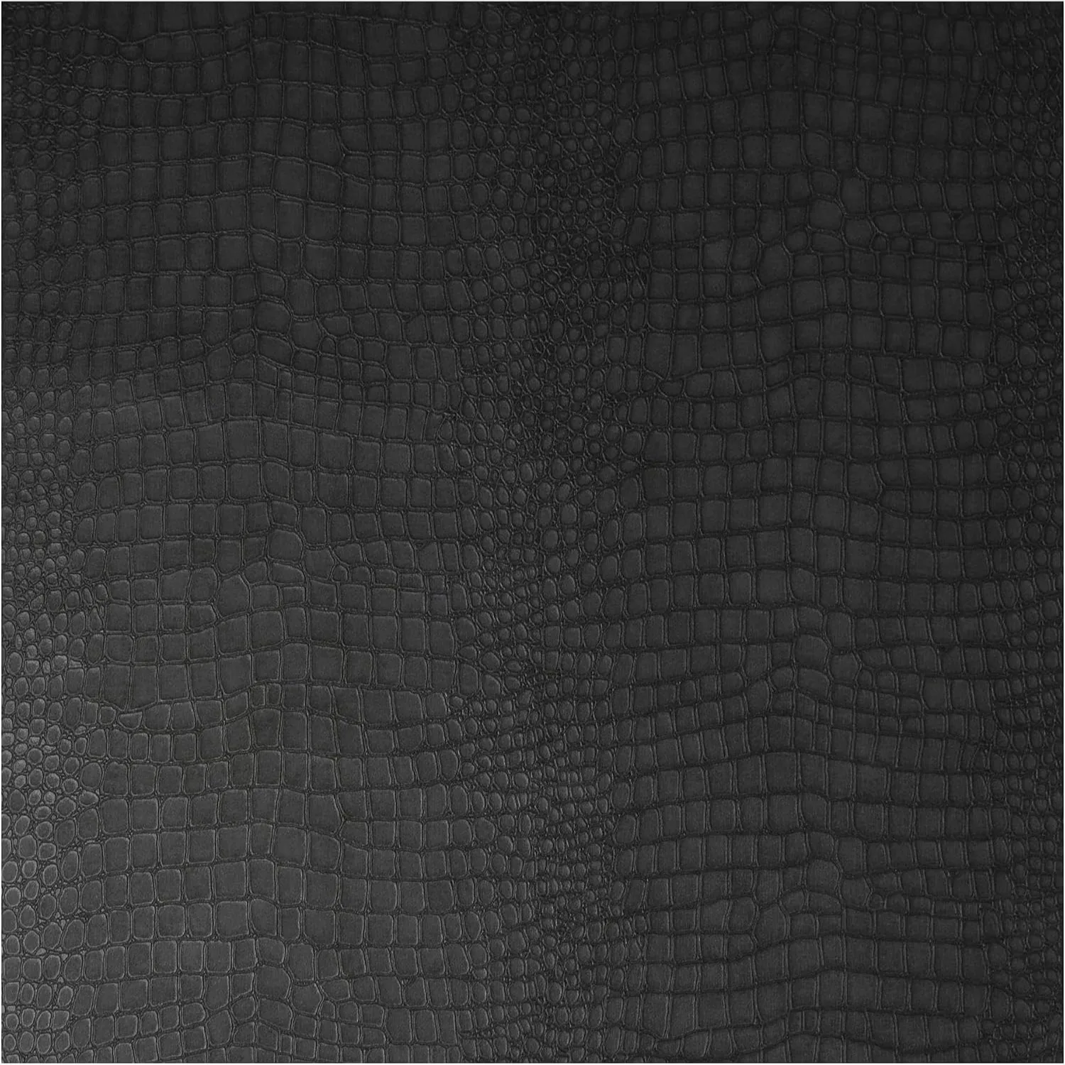 

Crocodile Black Wallpaper with Paste the Wall Design, 25-Inch Pattern Repeat for Living Room
