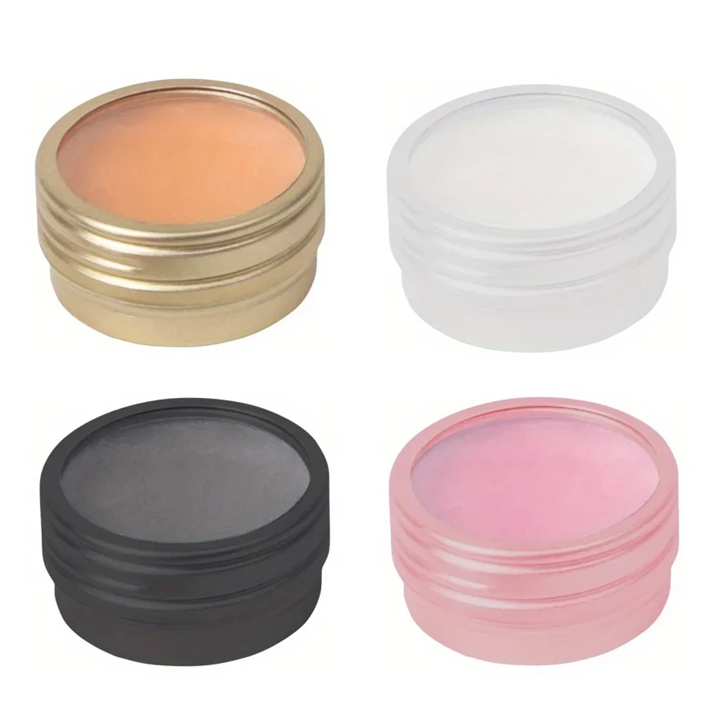 4pcs 10g Brow Mapping Paste for Eyebrows Lip Practice Skin Face with Tattoo Embroidery Positioned Pigment with Brush