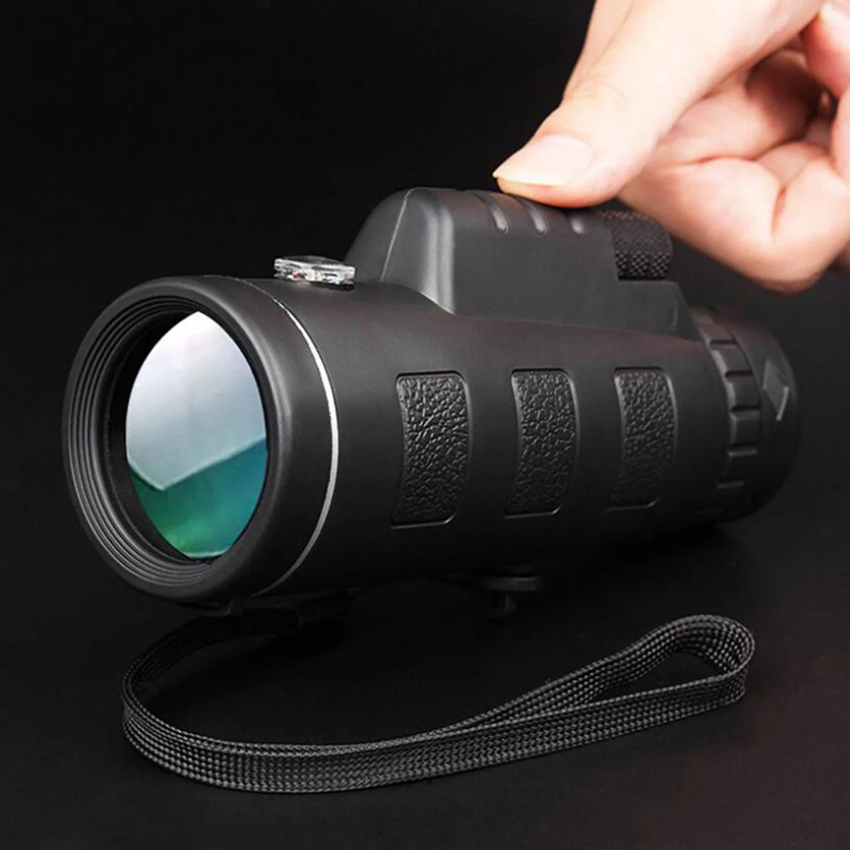 

Монокулярный телескоп 40x60: Прочная конструкция, высокая светопропускаемость, четкая цветопередача для наблюдения за природой, черный телескоп