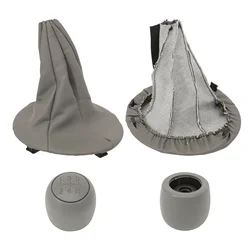 5 Speed Gear Shift Knob Lever Shifter Gaiter Boot Cover For Fiat Panda 169 2 Serie 2003-2012 Fiat 500/500C 2 Serie 2007-2013