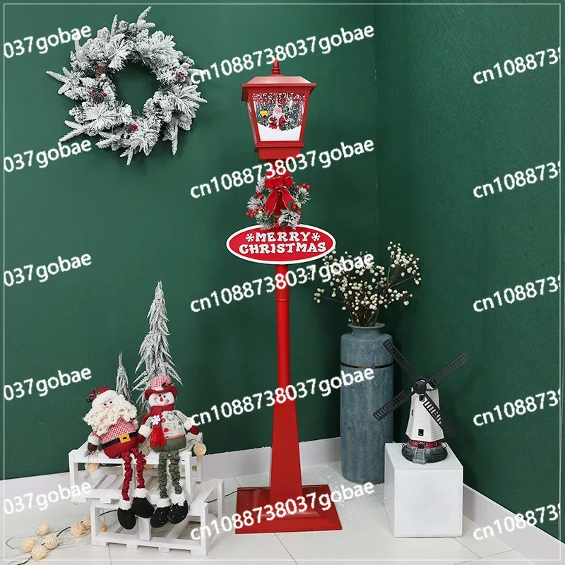 Christmas Snow, Vertical Street Lights, Outdoor Decorations, Shopping Centers, Shop Scenes, Props