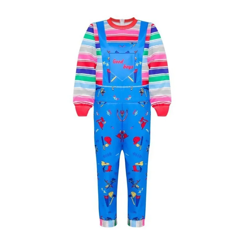 أزياء الهالوين للأطفال، أزياء عروس تشاكي للأطفال الأولاد والبنات، أزياء رعب مضحكة ومخيفة لحفلات أعياد الميلاد وعيد الميلاد